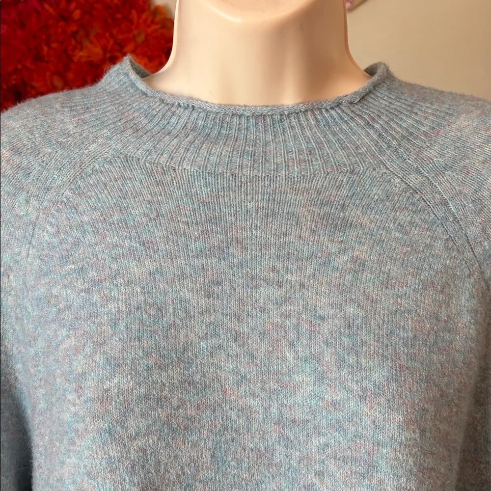 J. Crew Sweater Alpaca Blend Crewneck Knit Minimalist oversized